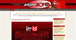 Desktop Screenshot of animenorth.com