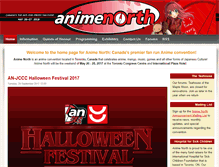 Tablet Screenshot of animenorth.com